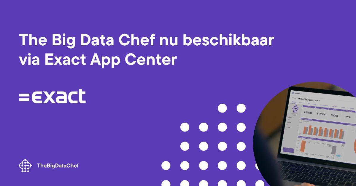 The Big Data Chef nu beschikbaar via Exact App Center